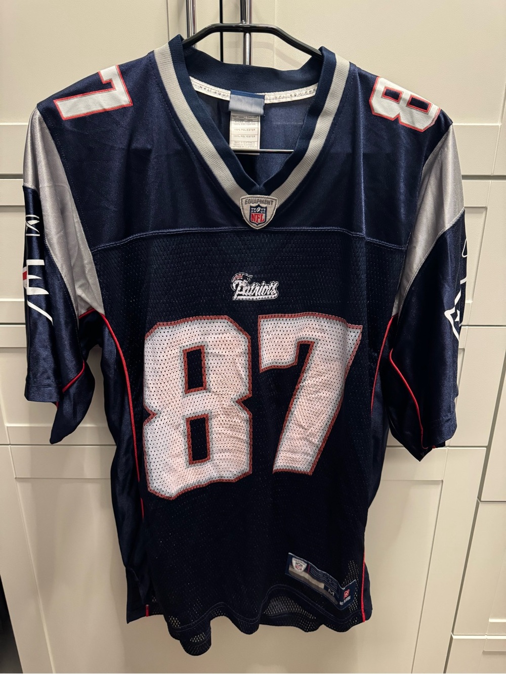 Vintage Rob Gronkowski Patriots Reebok On Field Jersey #87 Mens Medium Gronk NFL